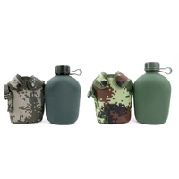 outdoor camping picnic water bottle with bag portable hiking traveling survival tool
