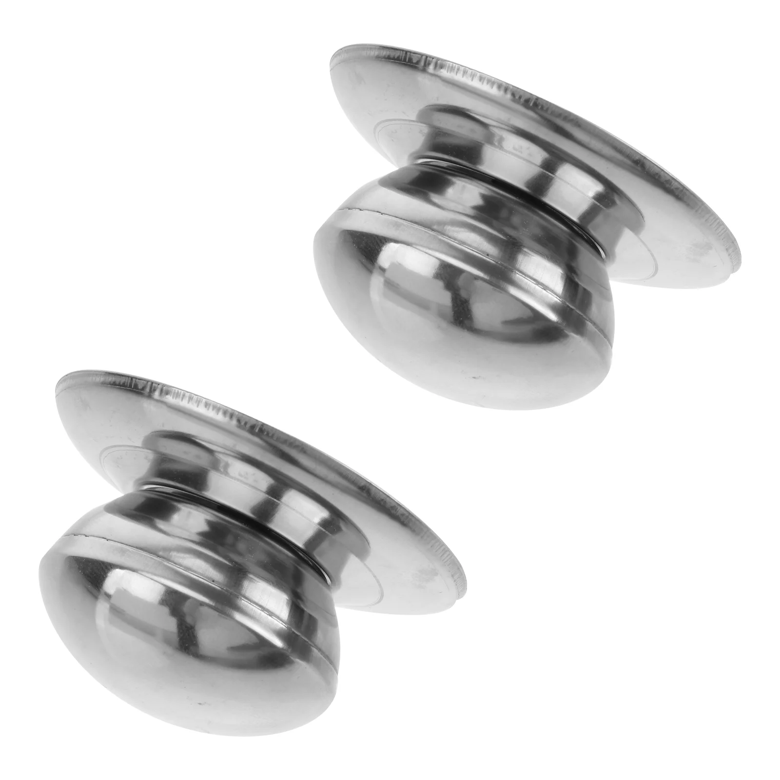

2Pcs Pot Knobs Fry Pan Handle Cooking Pot Cover Replacement Pan Handle Cooking Pot Lid Knobs Stainless Steel Pan Handle