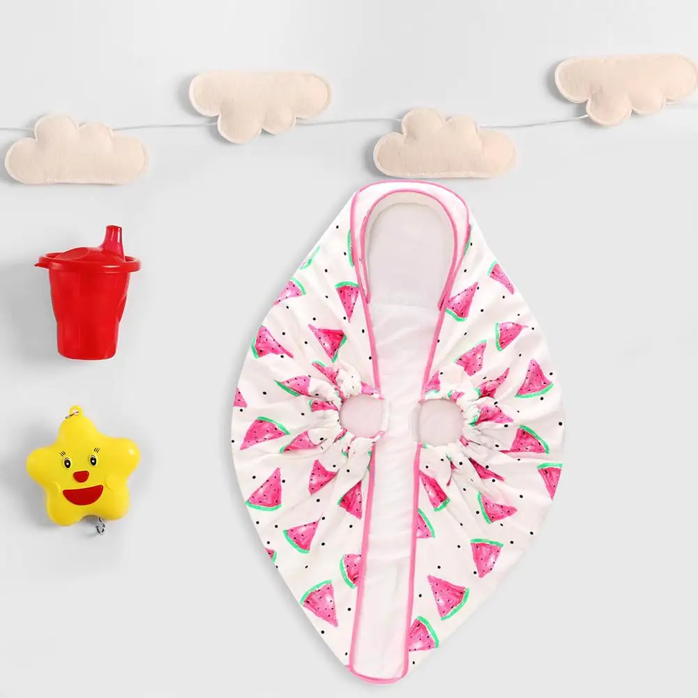 

Hand-held Miracle Baby Sleep Sack Soft Cotton Vertical Hat Design Portable Warm Knitted Fabric Cotton Bag for 0-6M Infant