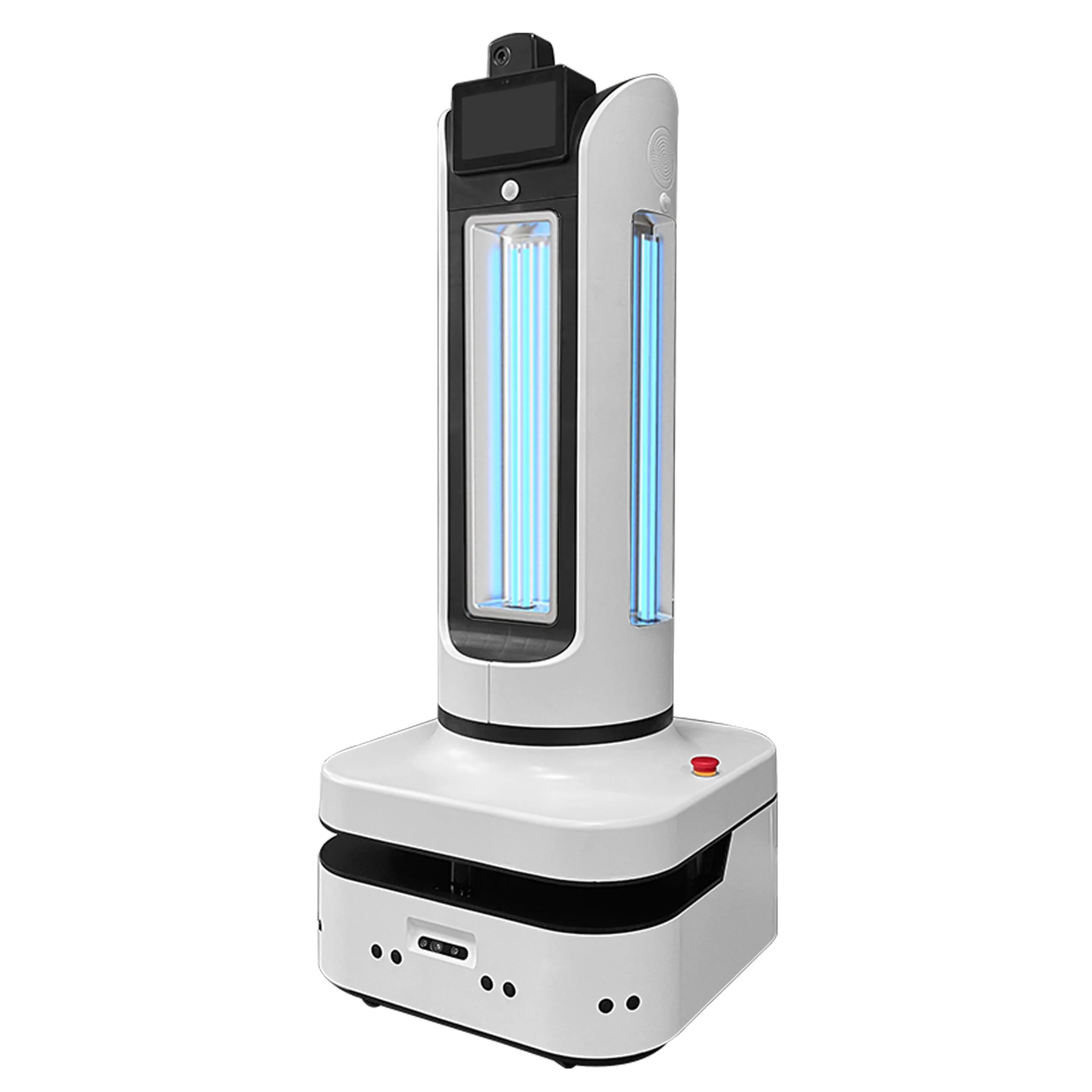 

Newly Disinfection Robot UNIPIN Programmable Ai Autonomous UVC Sterilizer Disinfection Robot