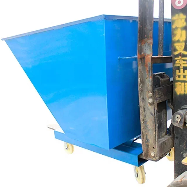 Контейнер для опрокидывания вилочного погрузчика/самоблокировщик/насадки