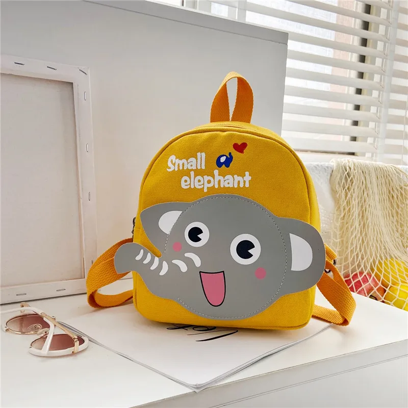 

Cute Zipper Purse Backpacks for Kids Cartoon Boys Girls Leisure Schoolbag Small Kawaii Canvas Book Bags Girls Bag