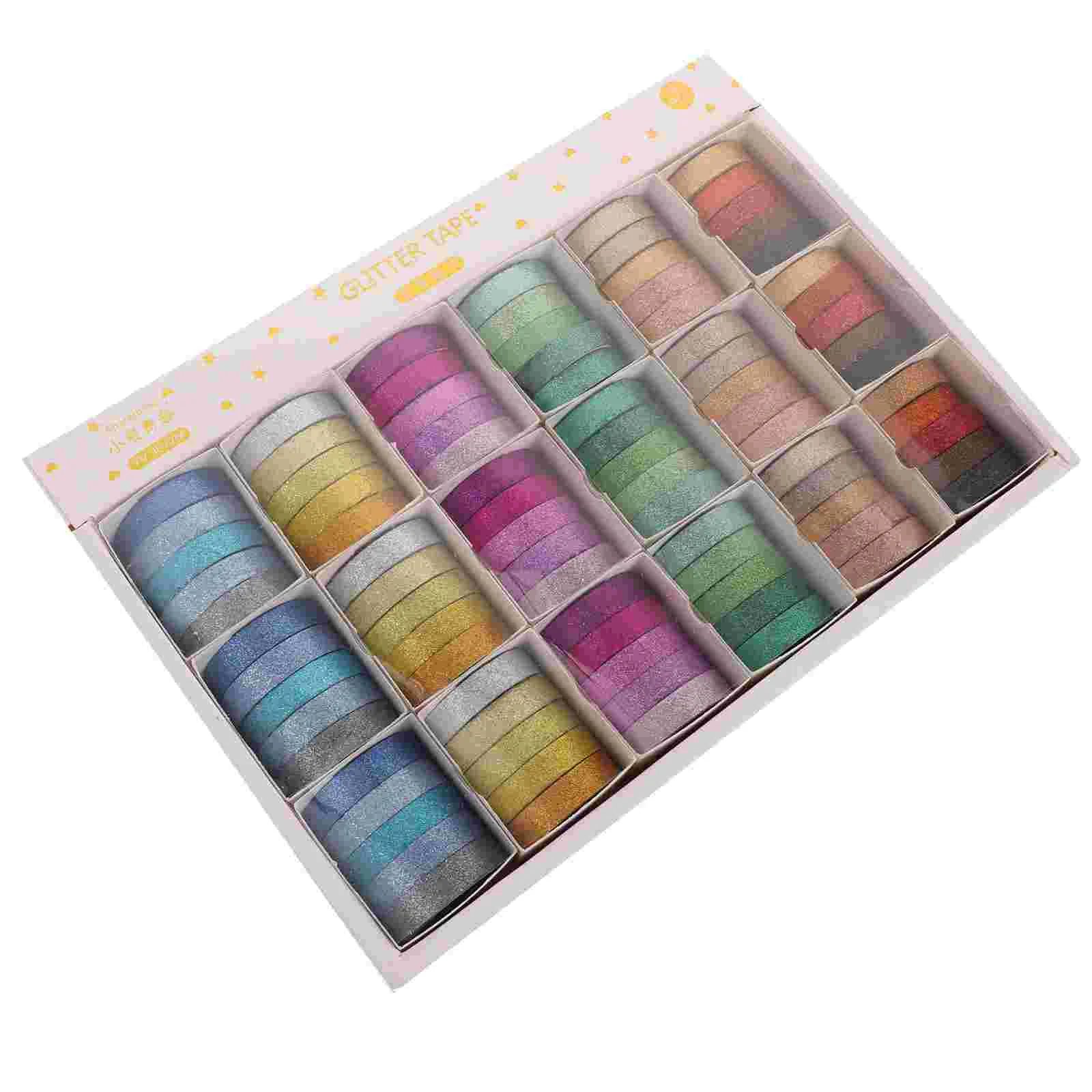 

Лента Washi «сделай сам», блестящие декоративные ленты из бумаги для скрапбукинга, декоративный блокнот, цветной набор для скрапбукинга, япон...