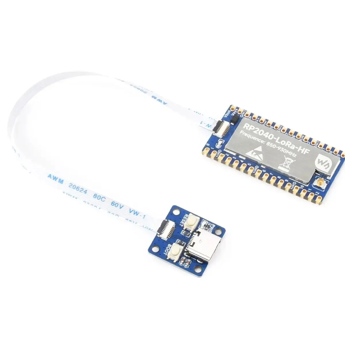RP2040-LoRaLF/HF - Комплект макетной платы встроенный радиочастотный чип SX1262 дальняя