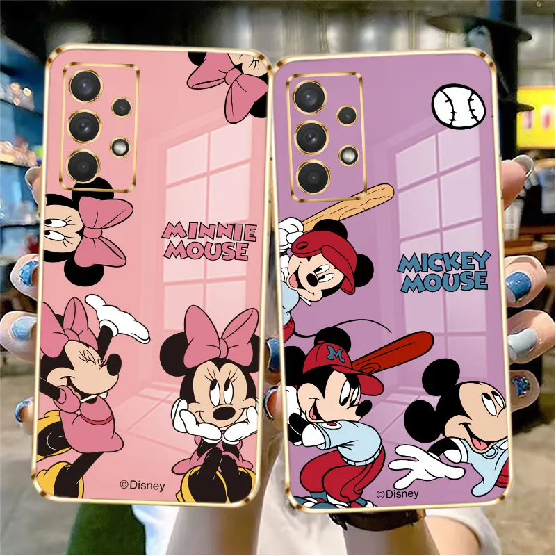 

Protection Phone Case For Samsung Galaxy A52 A12 A21s A32 A51 A72 A73 A33 A42 A71 A22 A13 Soft Cover Mickey Mouse Capa