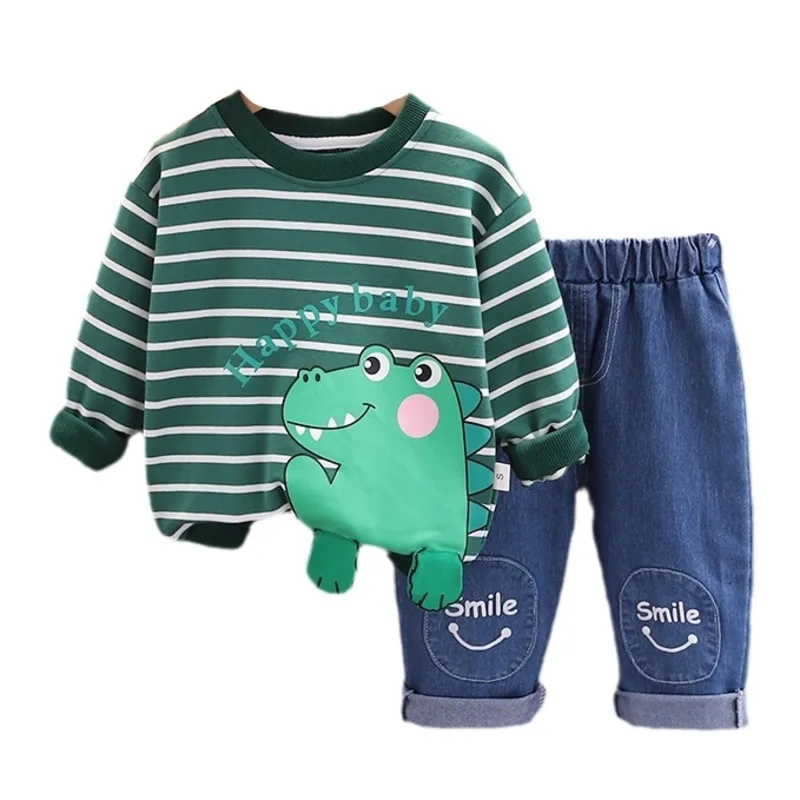 

New Spring Autumn Baby Girl Clothes Children Boys T-Shirt Pants 2Pcs/Sets Toddler Casual Costume Infant Outfits Kids Tracksuits