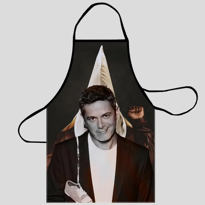 

Фартук Alejandro Sanz из ткани Оксфорд для мужчин и женщин, мужские Нагрудники, домашние фартуки для готовки, выпечки, уборки, кухонные принадлежности
