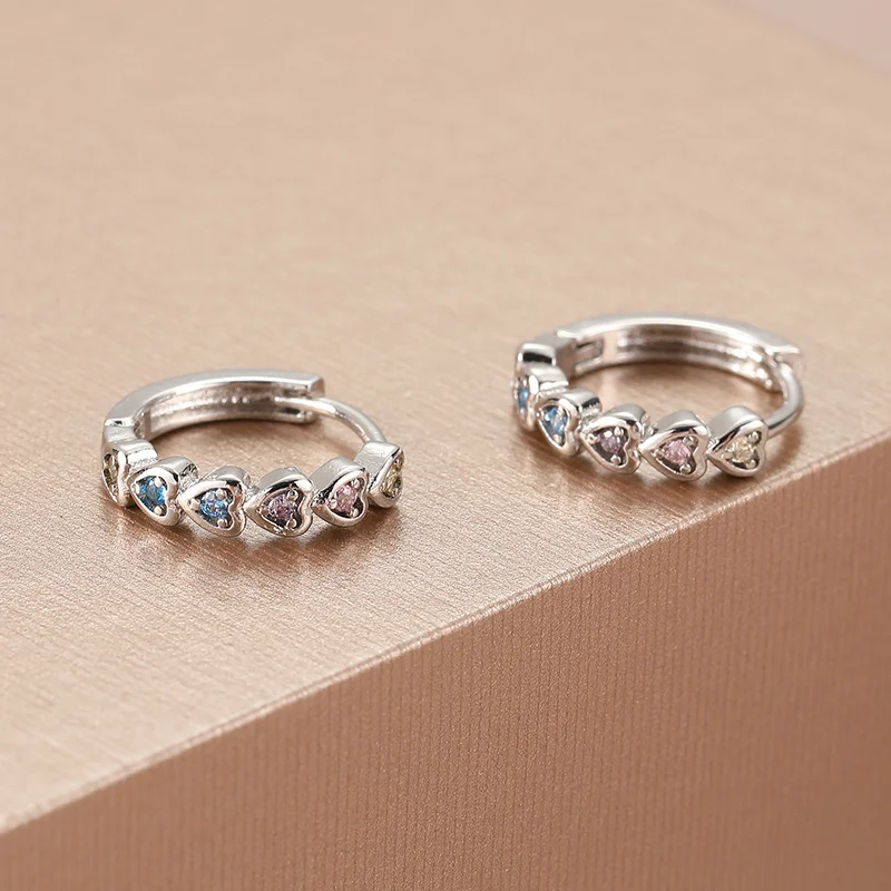 1 пара простых милых любовных серег для женщин рождественский праздничный