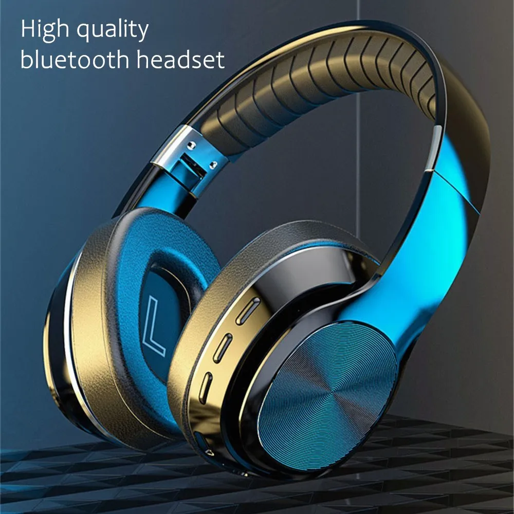 Беспроводные наушники Shoumi Bluetooth Over Eer 5 0 для ПК стереогарнитура с микрофоном