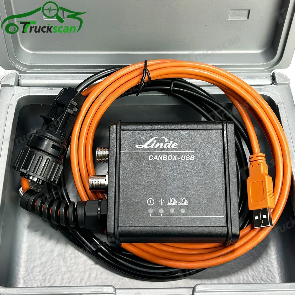 Фото Toughbook CFC2 ноутбук и Для Linde Canbox адаптер BT Kit Pathfinder LSG вилочный погрузчик Профессиональный диагностический инструмент №3