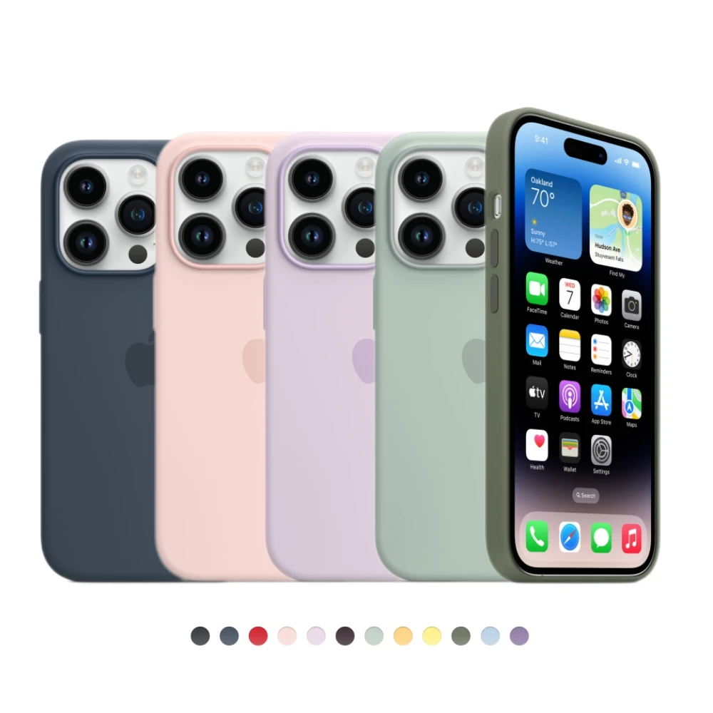 

Original Magnetic Apple Case Magsafe Liquid Silicone For iPhone 14 Pro Max Plus 14Max Case Wireless Charging Full Protect Cover