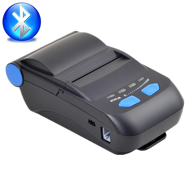 

New 58mm Portable Bluetooth mobile printer P300 POS thermal mini receipt bill printer With battery