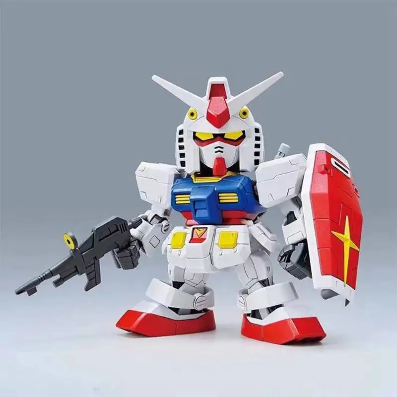 Kawaii Cute Hellen Kitty Gundam RX-78-2SD Собранные модели Аниме Фигурки Коллекционные украшения