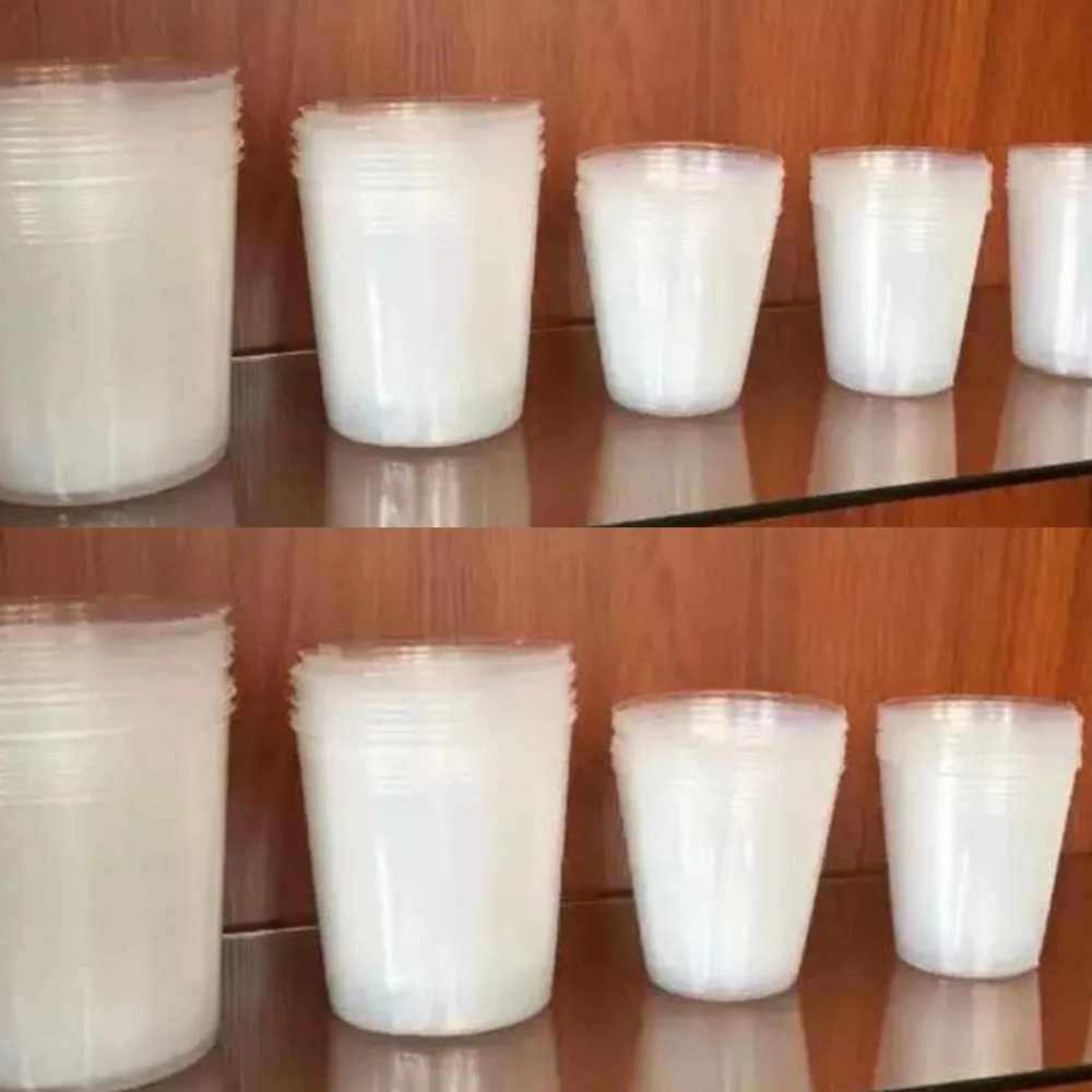 Горшок пластиковый прозрачный для выращивания фруктов и овощей 18 размеров -