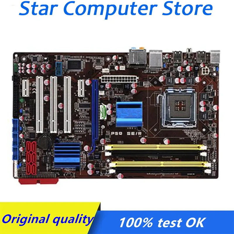 

For ASUS P5Q SE/R Computer USB2.0 SATA2 Motherboard LGA 775 DDR2 P45 Desktop Mainboard Used