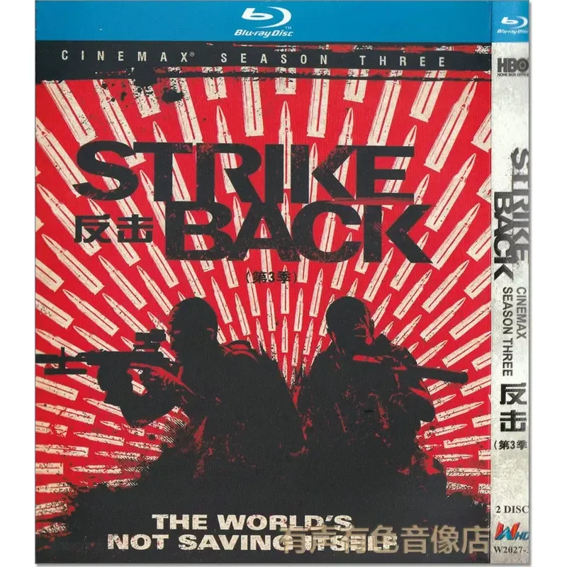 Фото Бесплатная доставка. Оригинальный американский телесериал «Action Shootout: Counterattack», сезоны 1-8, высокое разрешение, BD Blu-ray, 15 дисков. №3