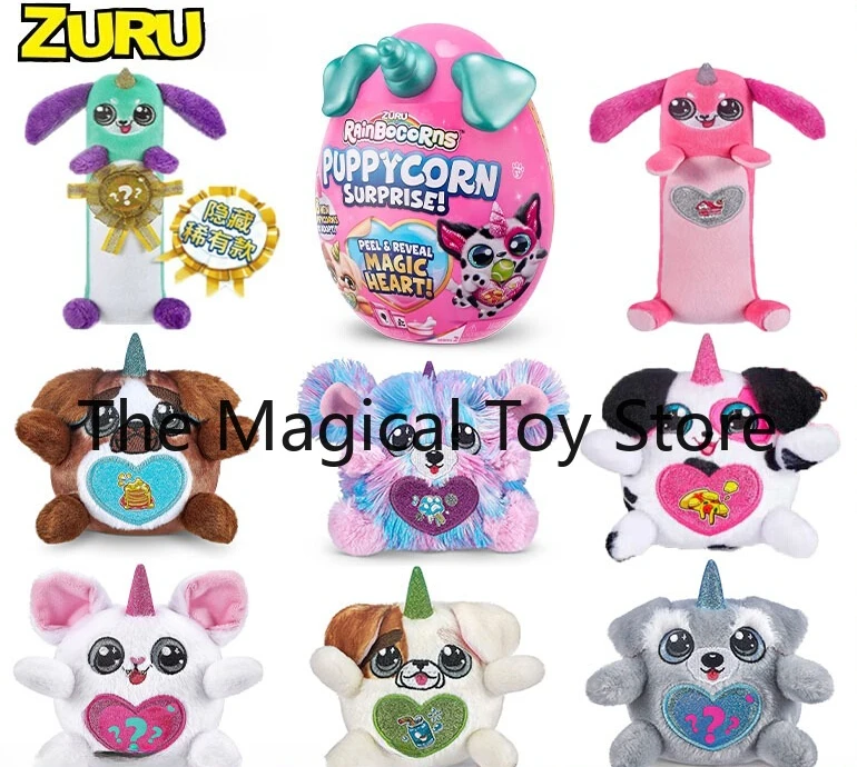 Фото Оригинальное яйцо-сюрприз ZURU Rainbow Puppy Popcorn Magic Egg 2-го поколения, мини-игрушка Wangxing, подарок на день рождения для детей №3