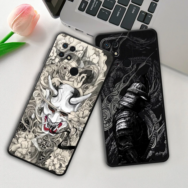 Фото Креативный чехол-накладка Creative Samurai для телефонов Xiaomi Poco F8, C61, C71, M3, M4, M7 Pro, F1, X3, X4, X5, X7 Pro, C50, F3, M5, C75 №1