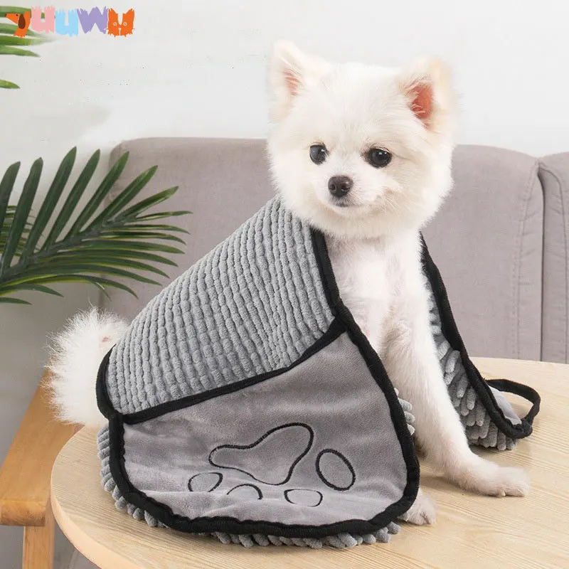 

Pet Bath Towel Dog Cat Dry Towls Soft Grooming Massager Absorbent Towel Quick-drying Multipurpose Cleaning Tool Pet Dog Supplies
