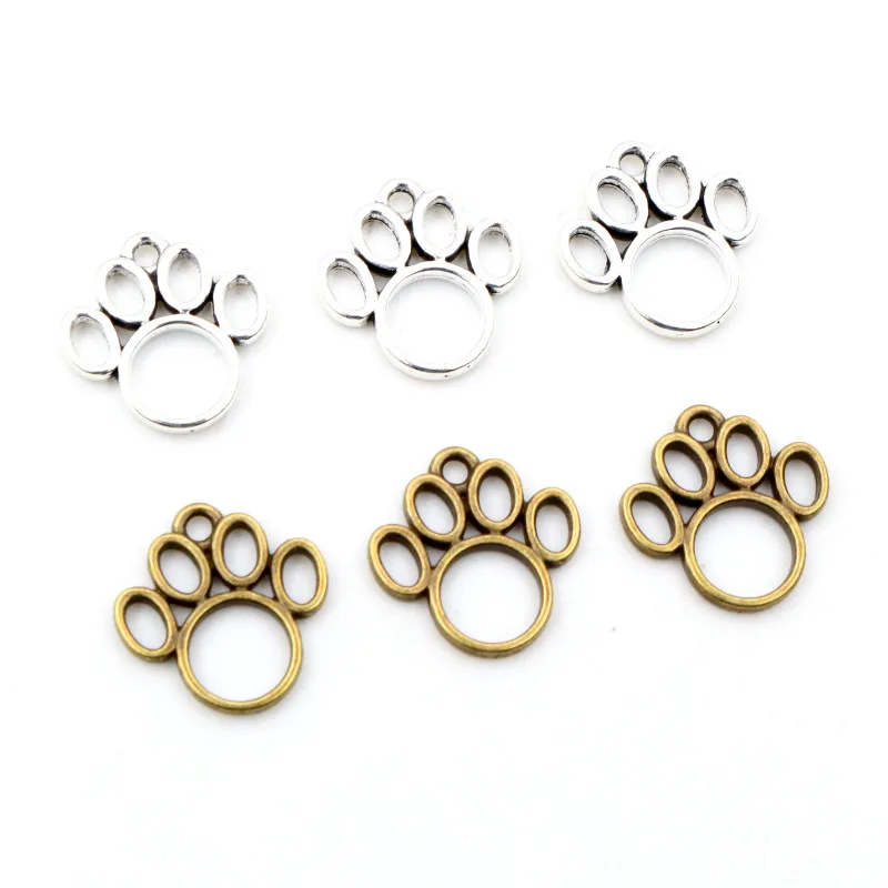 Бронзовые древнегреческие подвески в виде кота/собаки набор из 40 шт.