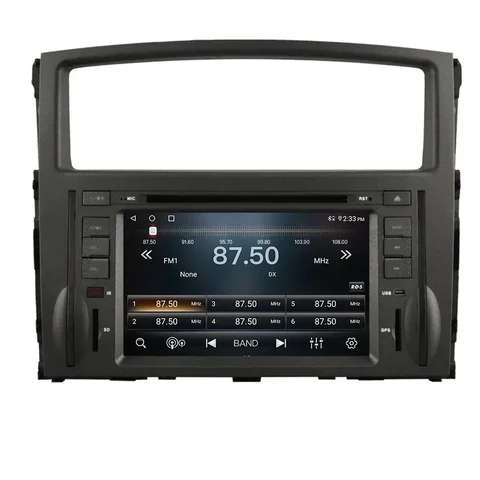 Android 13 для Mitsubishi Pajero 4 V80 V90 2006-2050, автомобильный радиоприемник, мультимедийный видеоплеер, GPS-навигация, беспроводной Carplay DVD 2Din