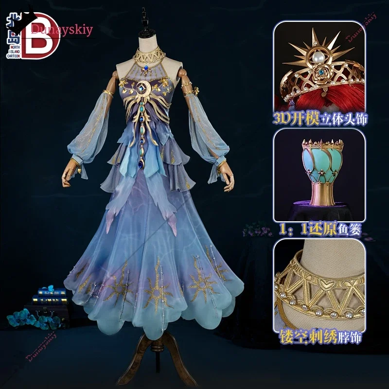 Костюм для косплея Grace The Weeping Goddess игровая идентичность V одежда головные уборы