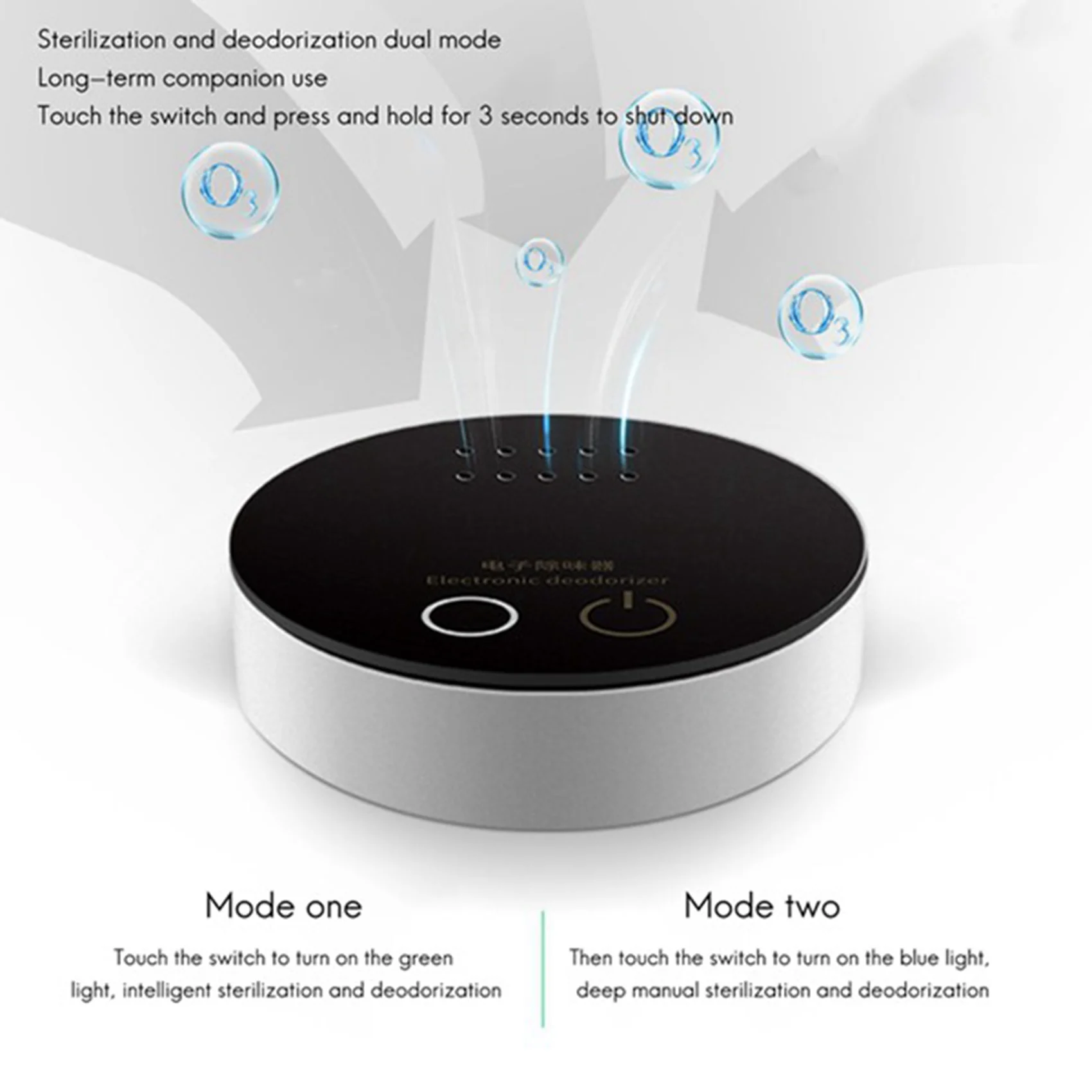 Портативный генератор озона мини-очиститель воздуха машина для устранения