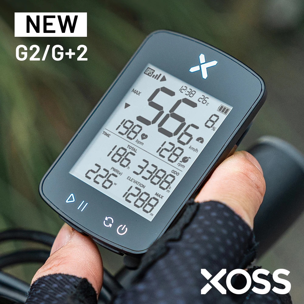 XOSS G2 G+2 Bike Computer Wireless GPS Cycling Speedometer Roadbike MTB Waterproof ANT+ Cadence Speed Smart Bicycle Computer