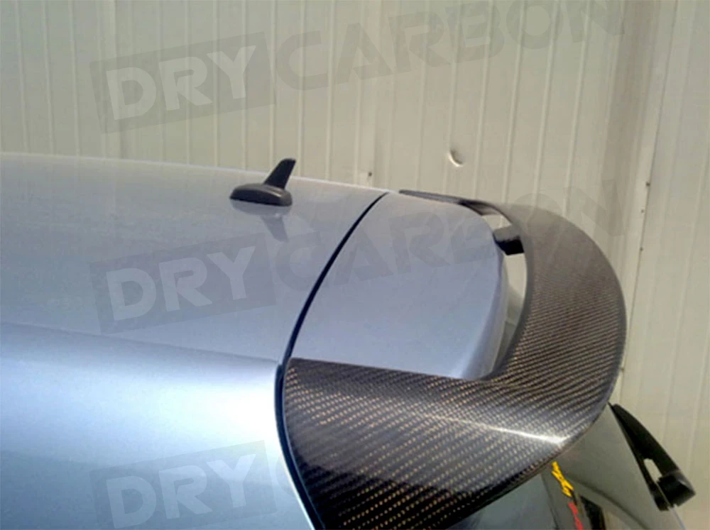 Задний спойлер на крышу из углеродного волокна/стеклопластика черный для Volkswagen VW