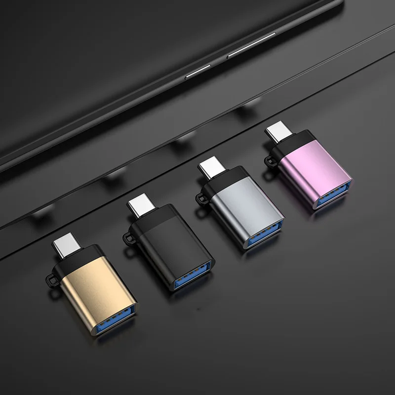 Кабель-адаптер Type C OTG для Xiaomi Redmi Note 8 Pro Mi10 Mi 10 Huawei P30 Samsung S9 S10 Oneplus 7 One Plus 7T Google Pixel 4 3 -
