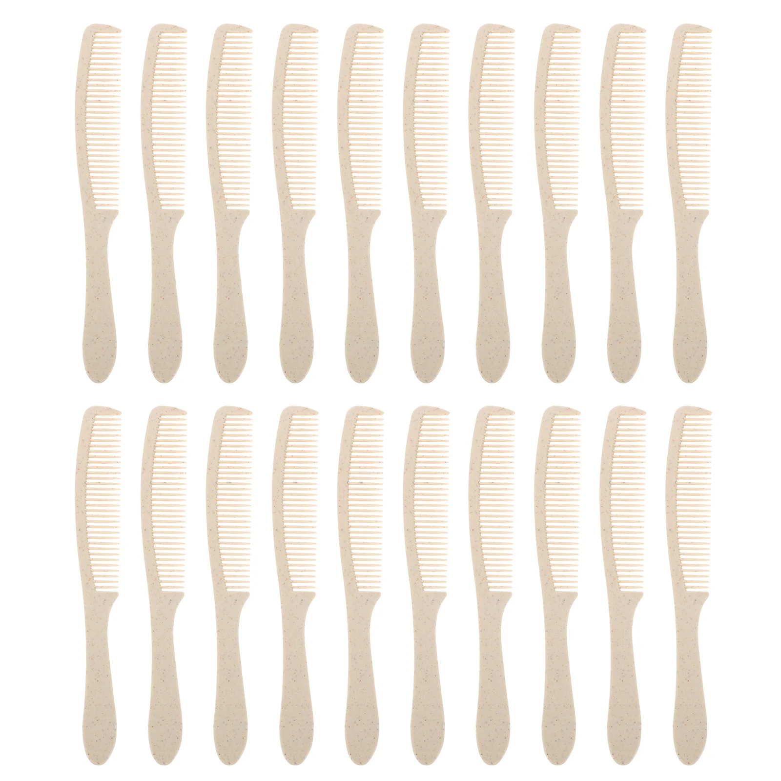 

50 Pack Combs Individually Wrapped, Disposable Comb Long Handle Comb Bulk Combs for Hotel Shelter Homeless Church Travel