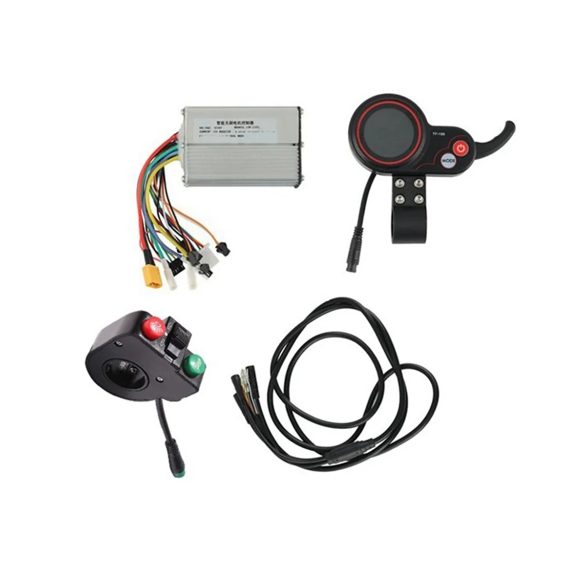 

10 дюймов для электрического скутера 48 в 20 А, аксессуары для скутера