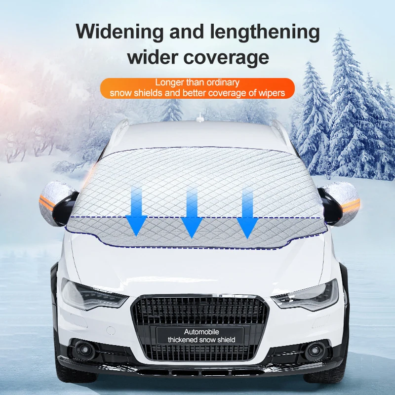 

Uv Protector Durable Snow And Ice Prevention Thickened Material Sun Protection Easy Installation Car Sunshade Convenient Stylish