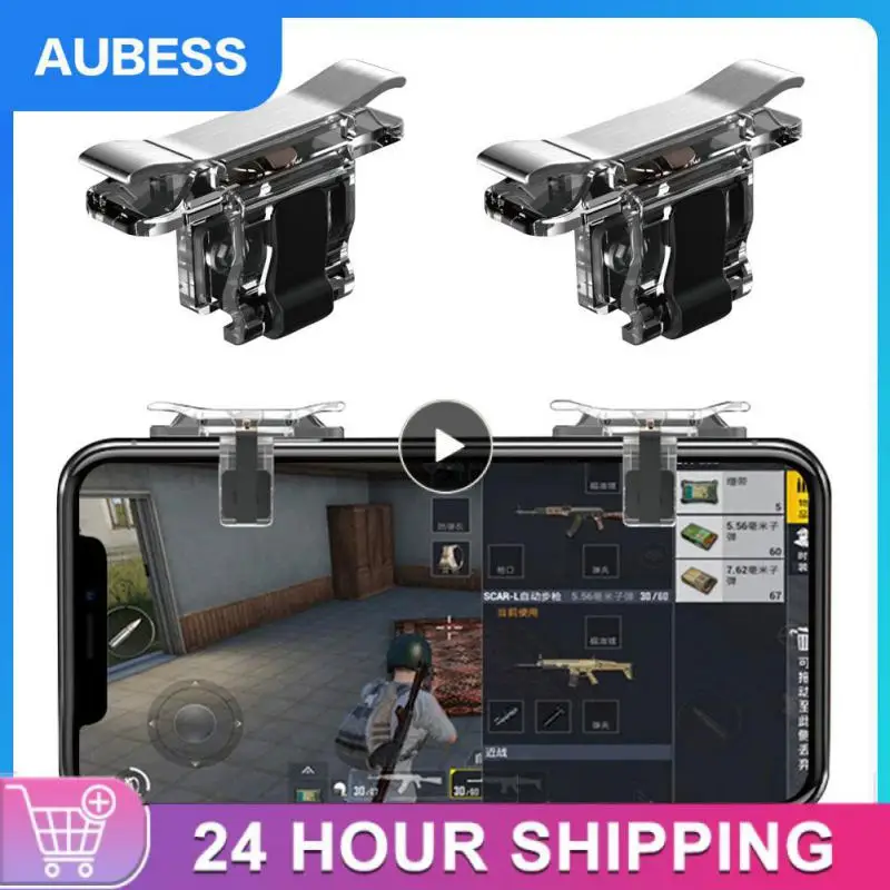 

Gaming Trigger for Mobile Phone PUBG L1R1 Shooter Controller Game Fire Button Aim Key for PUBG Knives Out Rules of Survival