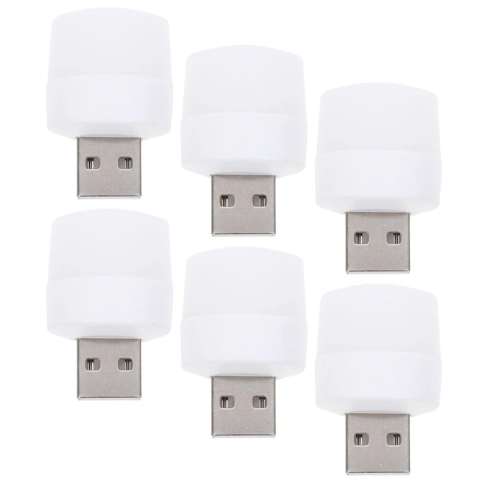 

6 шт., портативный USB-светильник для спальни