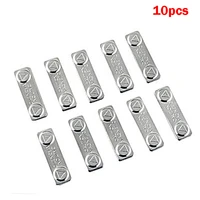 10pcs metal badge brooch for women men strong magnetic name tags badge metal fastener id card durable attachment holder jewelry