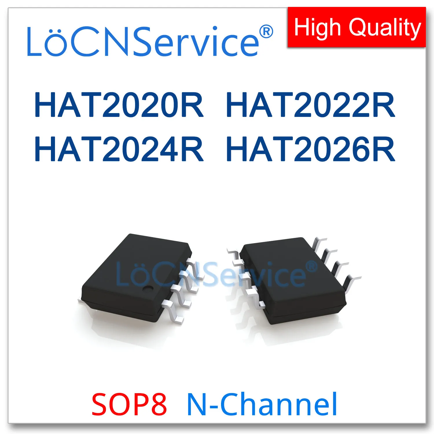 Чип LoCNService 50 шт. 500 SOP8 HAT2020R HAT2022R HAT2024R HAT2026R N-КАНАЛЬНАЯ Высококачественная шляпа 2020R