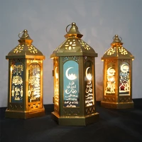 ramadan idul fitri lampu angin besi tempa kerajinan lampu belajar lentera arab
