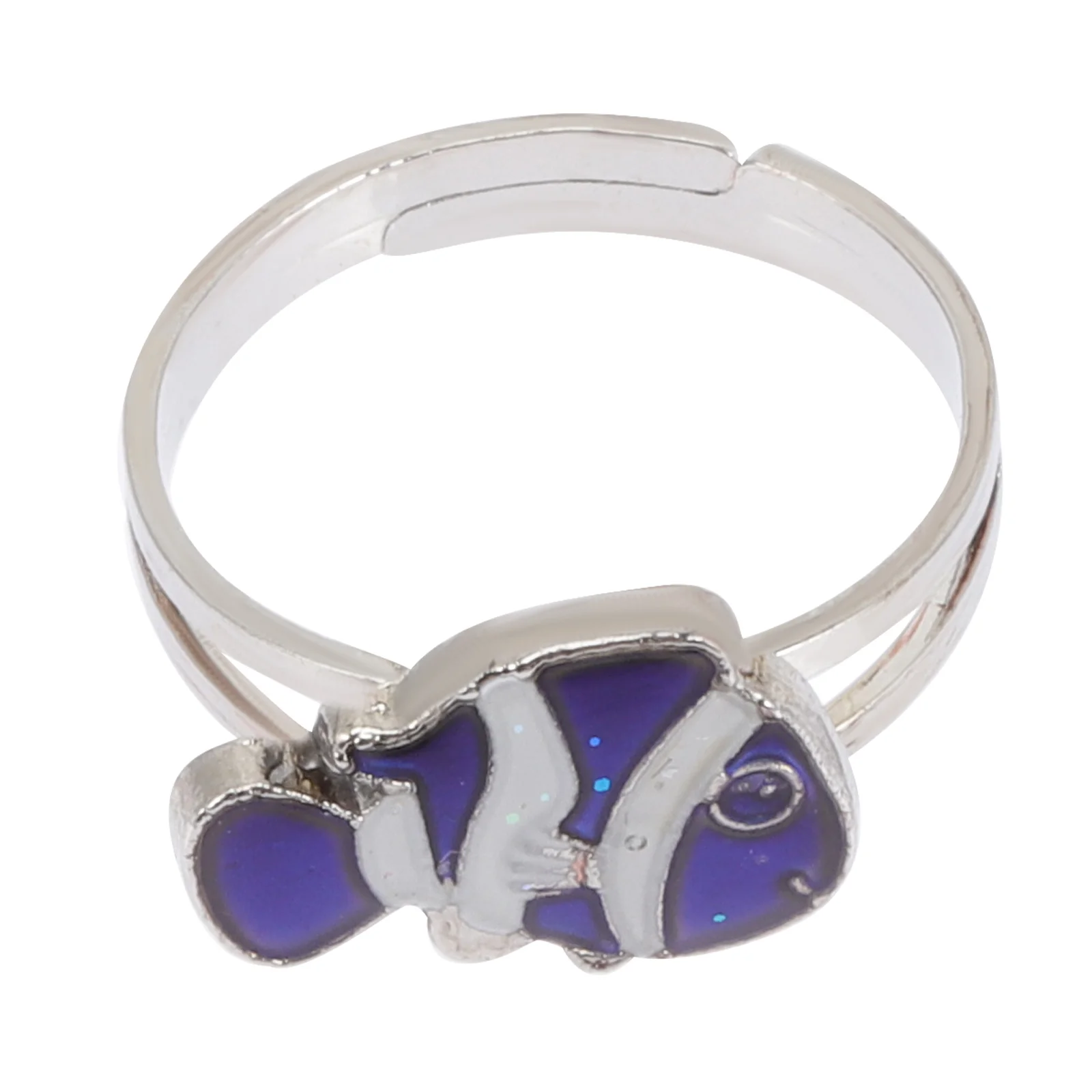 

Color Changing Fish Finger Ring Fashion Thermochromic Finger Ring Decoration
