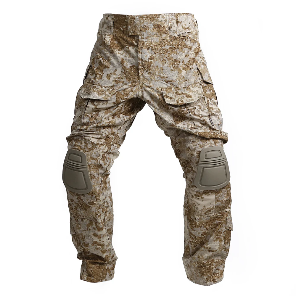 Фото Emersongear Tactical G3 Боевые брюки с наколенниками Мужские брюки-карго Охота Туризм Спорт Страйкбол Кемпинг SS №2