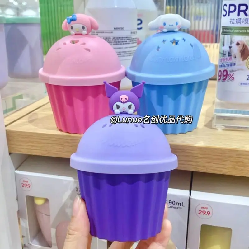 

Kawaii Kuromi Cinnamoroll Melody Balsamn Car Aromatherapy Bedroom Air Freshener Bathroom Deodorant Kawaii Interior Decor Toy