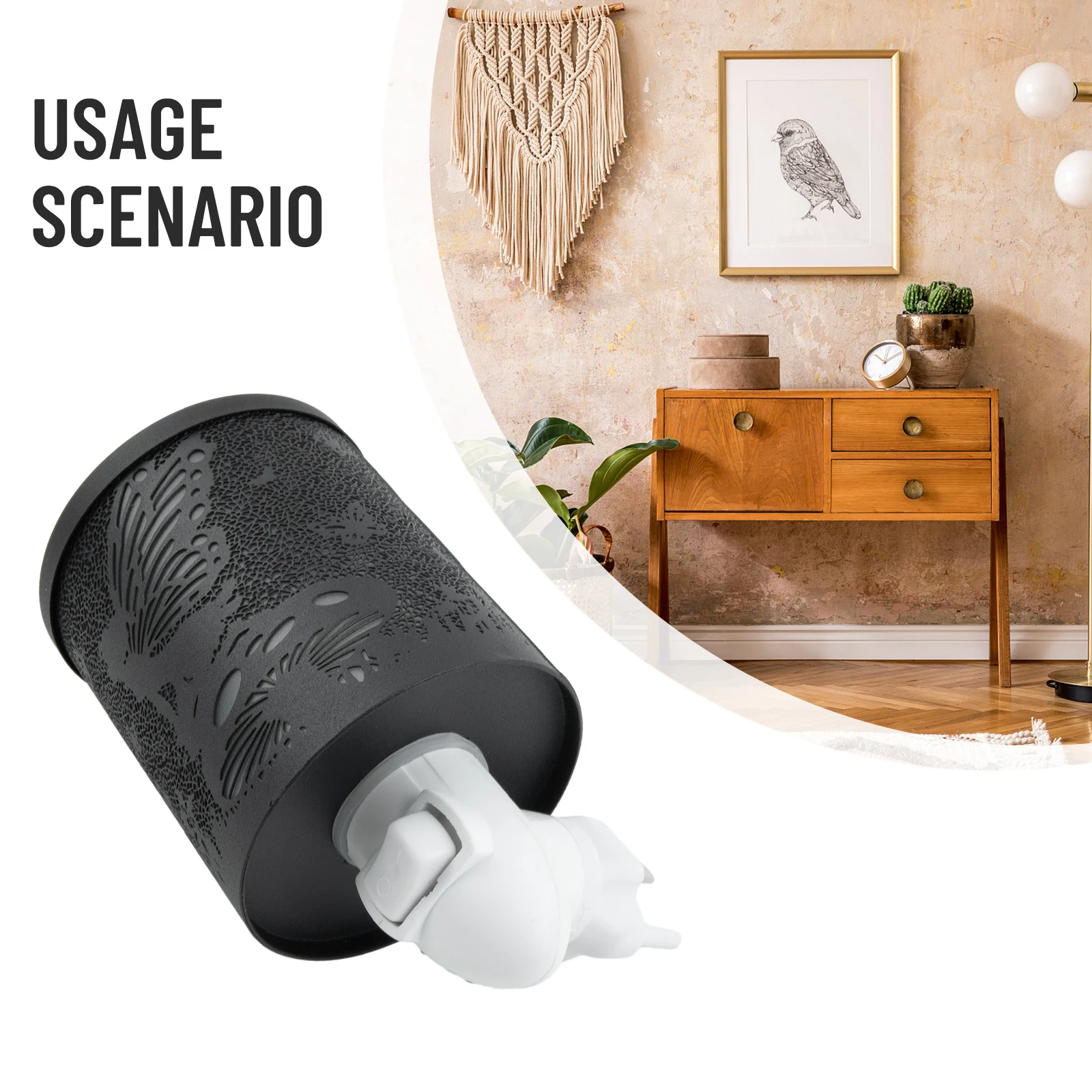 

Electric Wax Melt Burner Plug In Fragrance Candle Wax Warmer Oil Burner Lamp For Scented Candles Night Light Decorative US Plug