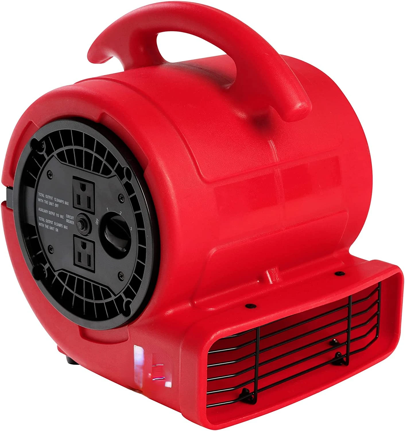 

1/5hp 3 Speed 800cfm Mini Commercial Air Mover Floor Dryer Fan