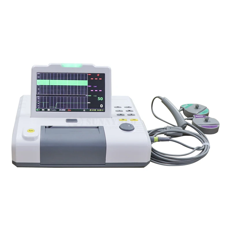 

SY-C010-1 Portable 7 inch Cardiotocography Fetal Cardiotocograph Machine FHR TOCO TWINS