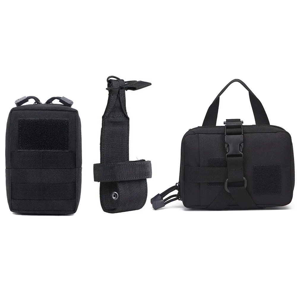 

Тактическая Сумка-портупея для собак, набор прочных чехлов для прогулок на открытом воздухе, переноска жетона для собак и питомцев