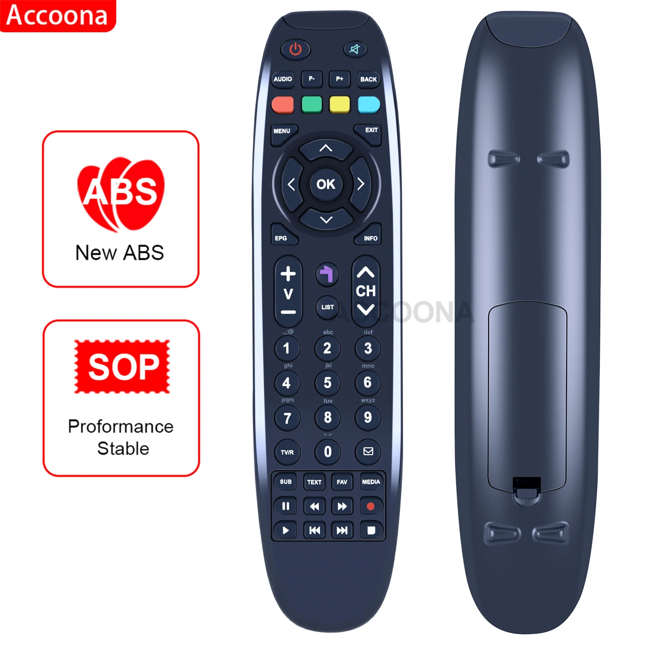 

Remote control for Strong SRT 7840 tivusat LA TV satellitre 4k ultra HD gratuita TV