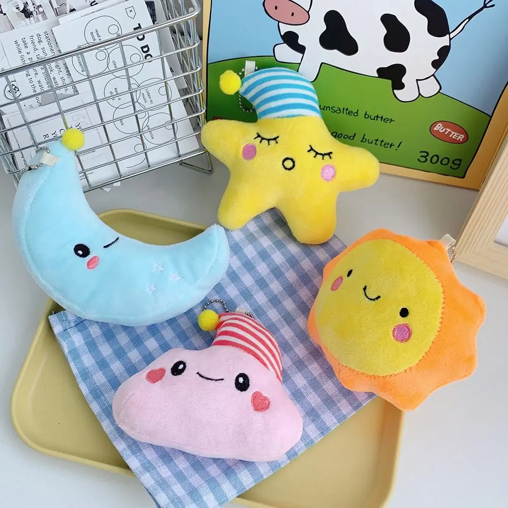 

Небо Звезда Луна облако плюшевый кулон Kawaii облако Луна Плюшевые Милые праздничные подарки