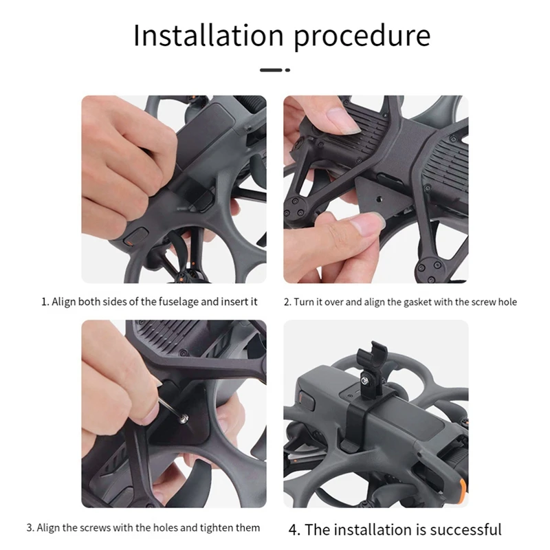 Drone Strobe Light Night Flight Rechargeable Lamp With Bracket For DJI Avata 2 Rone Accessories