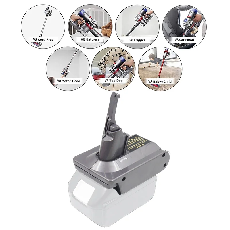 Конвертер dawupine MT18V8 может использоваться для Makita 18 в литий-ионная батарея BL1860 BL1850