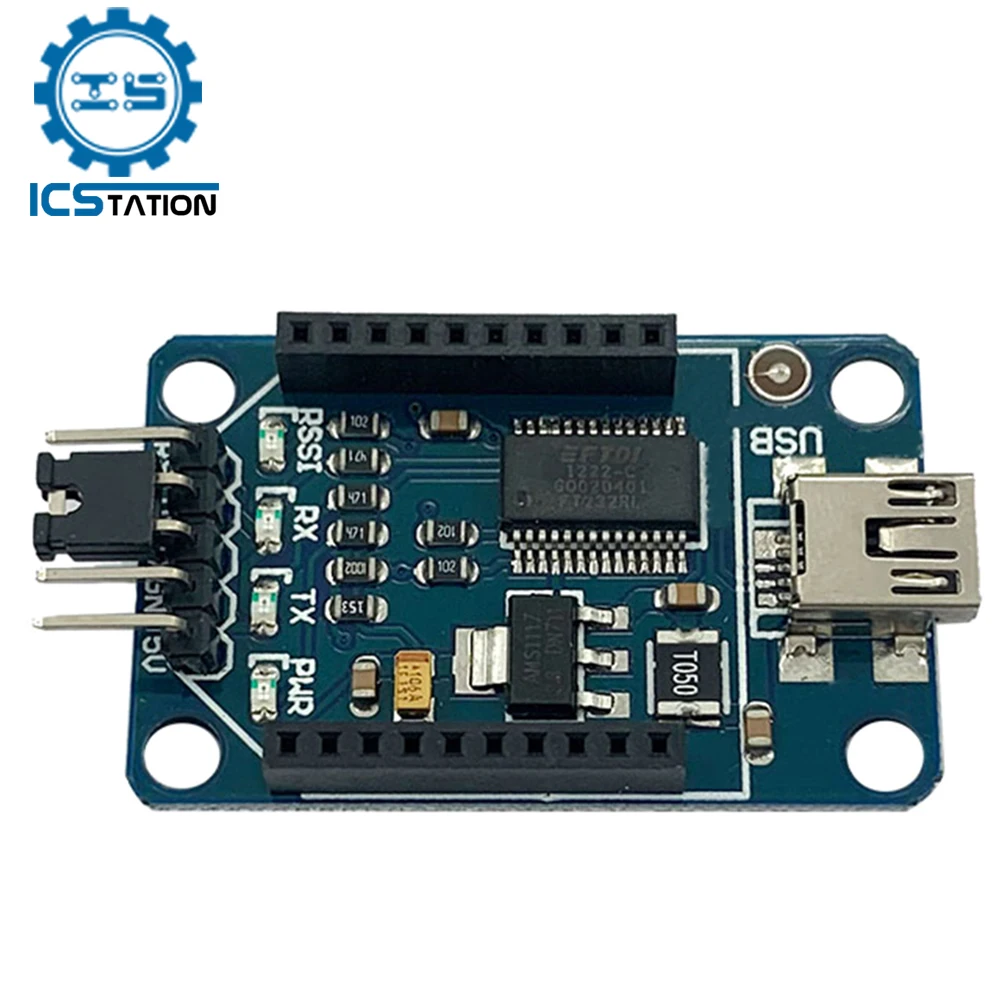 

Pro Mini FT232RL Bluetooth Bee USB to UART Converter Serial IO Port Xbee Interface Adapter Module For Arduino Nano 3.3V 5V Board